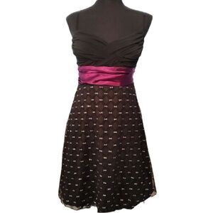 Black Sparkle Cocktail Dress Size 9